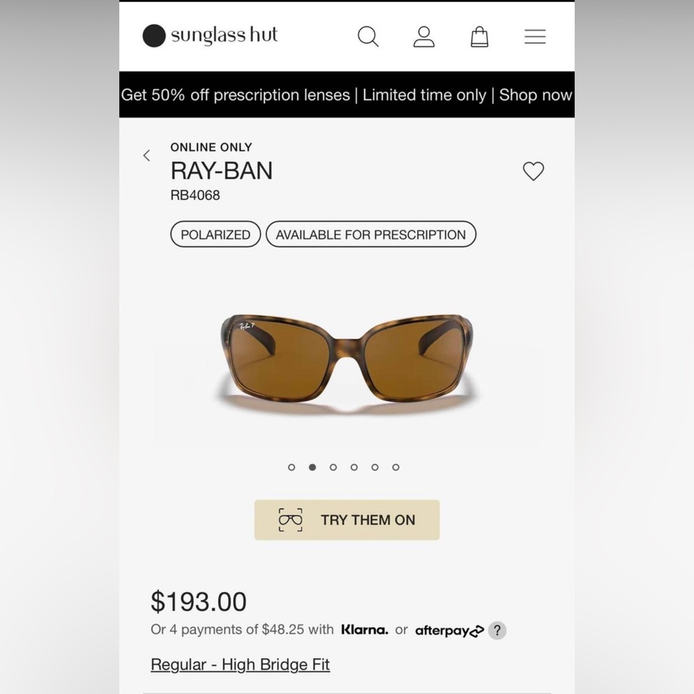 Ray-Ban Polarized Sunglasses